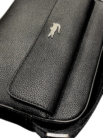 LACOSTE - Bolso de hombro 'Lacoste Sac Bandoulière Lacoste Business Homme Noir' en negro