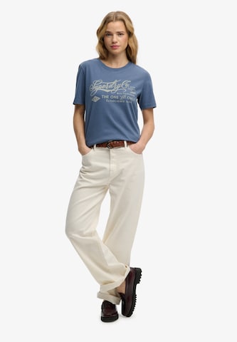 T-shirt Superdry & Co en bleu