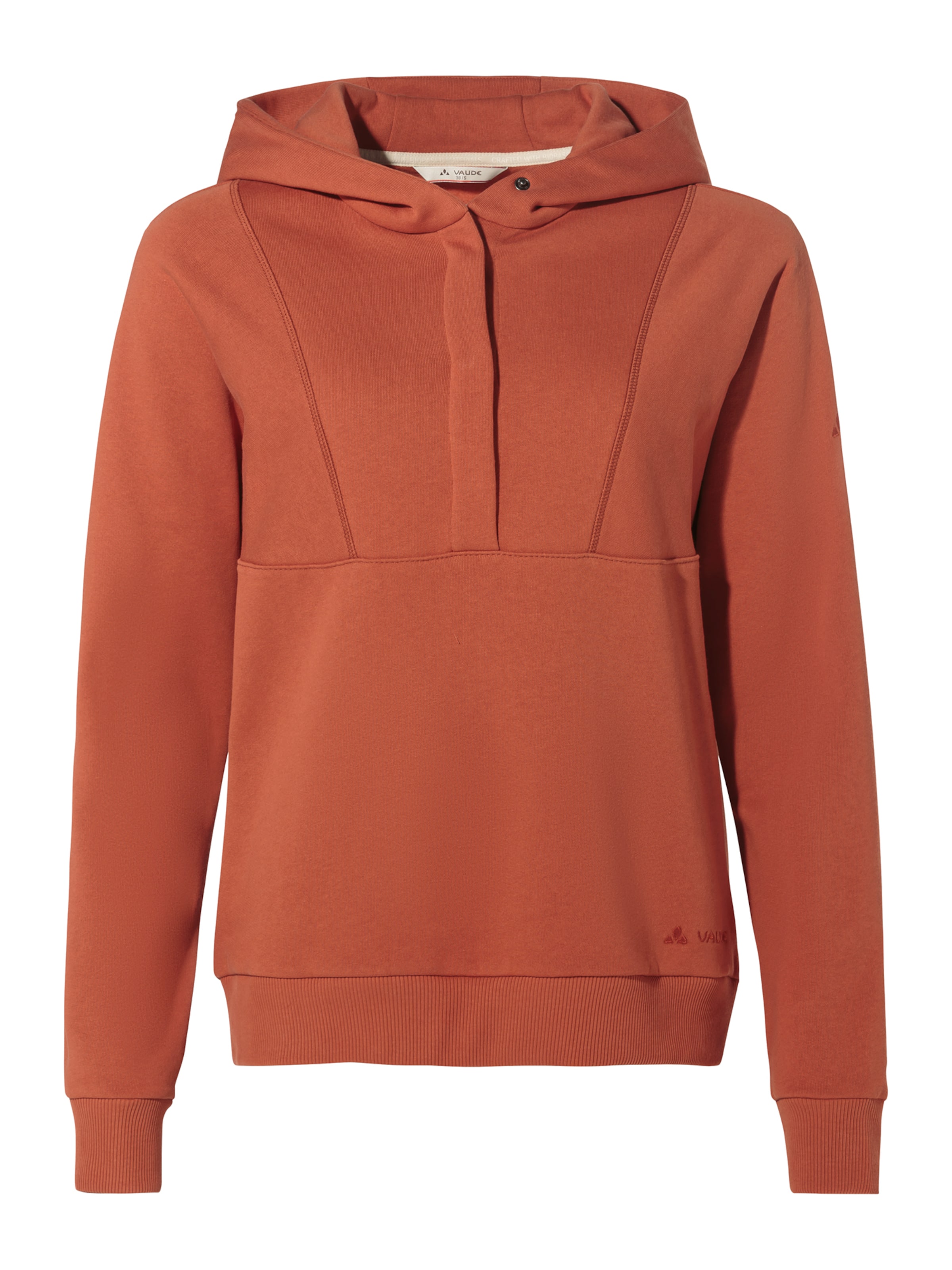 VAUDE Sweatshirt 'Manukau' in Orange: front