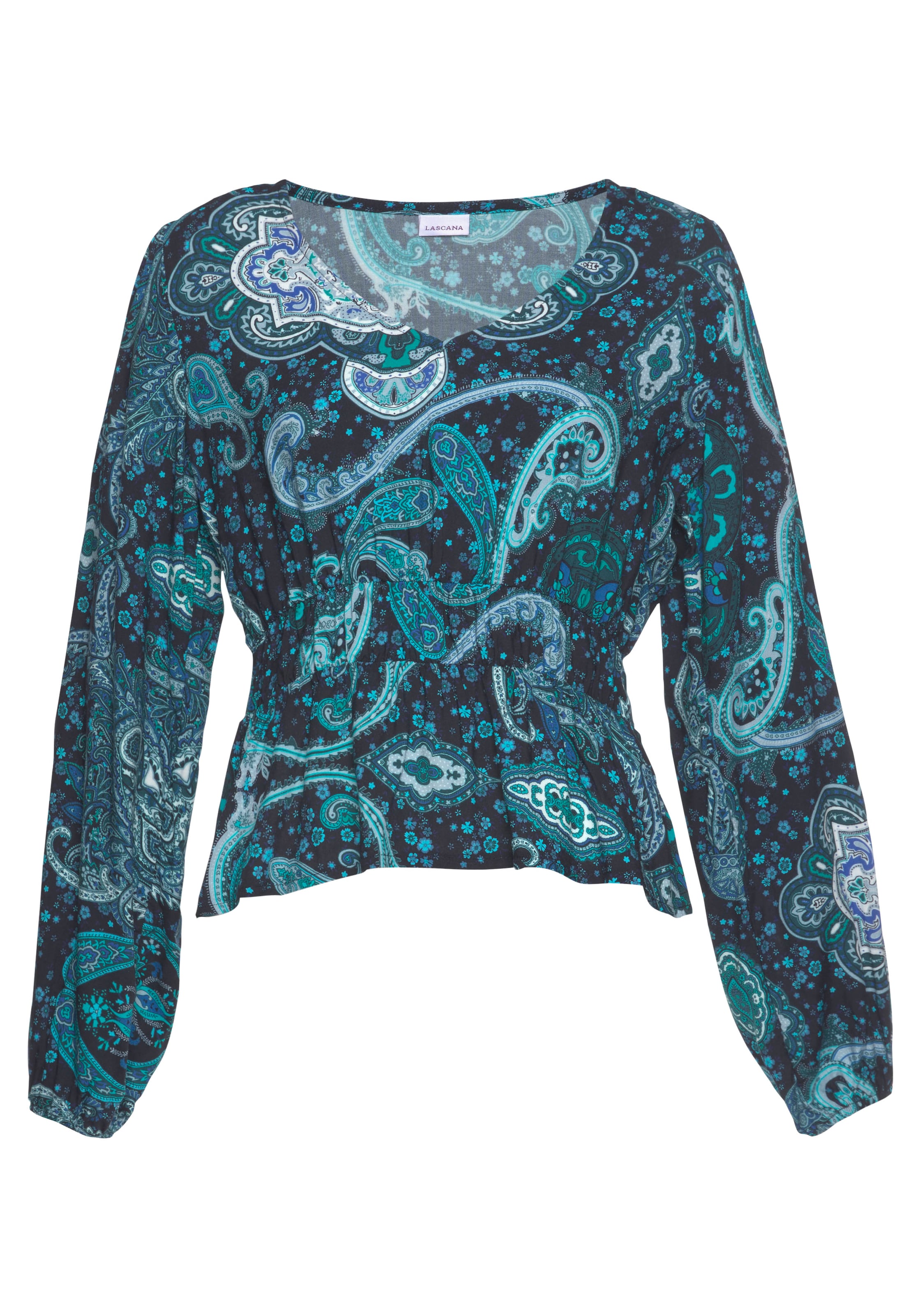 VIVANCE Blúz - fekete: elől