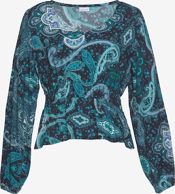 VIVANCE Blouse in Zwart: voorkant