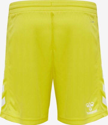 Hummel Regular Workout Pants in Yellow