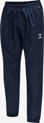 Hummel Tapered Sportbroek in Blauw