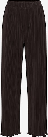 Wide Leg Pantalon 'ZuniSZ' SAINT TROPEZ en marron : devant