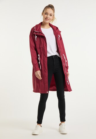 DreiMaster Maritim Between-Seasons Parka in Red