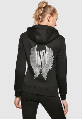 Merchcode Sweatshirt 'Hope Wings' in Zwart: voorkant
