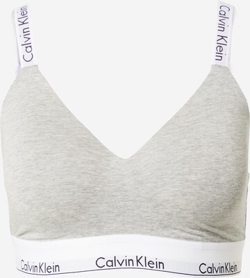 Bustino Reggiseno di Calvin Klein Underwear in grigio: frontale