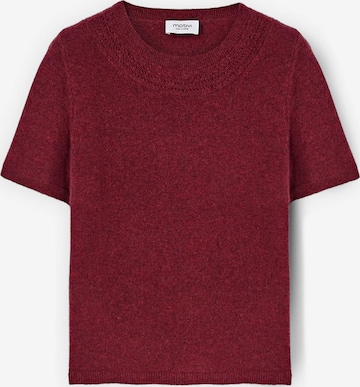 Pull-over MOTIVI en rouge : devant