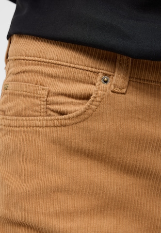 MUSTANG Loose fit Pants 'Madison' in Brown
