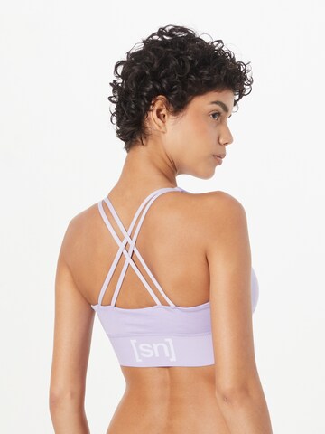 super.natural Bralette Sports Bra in Purple