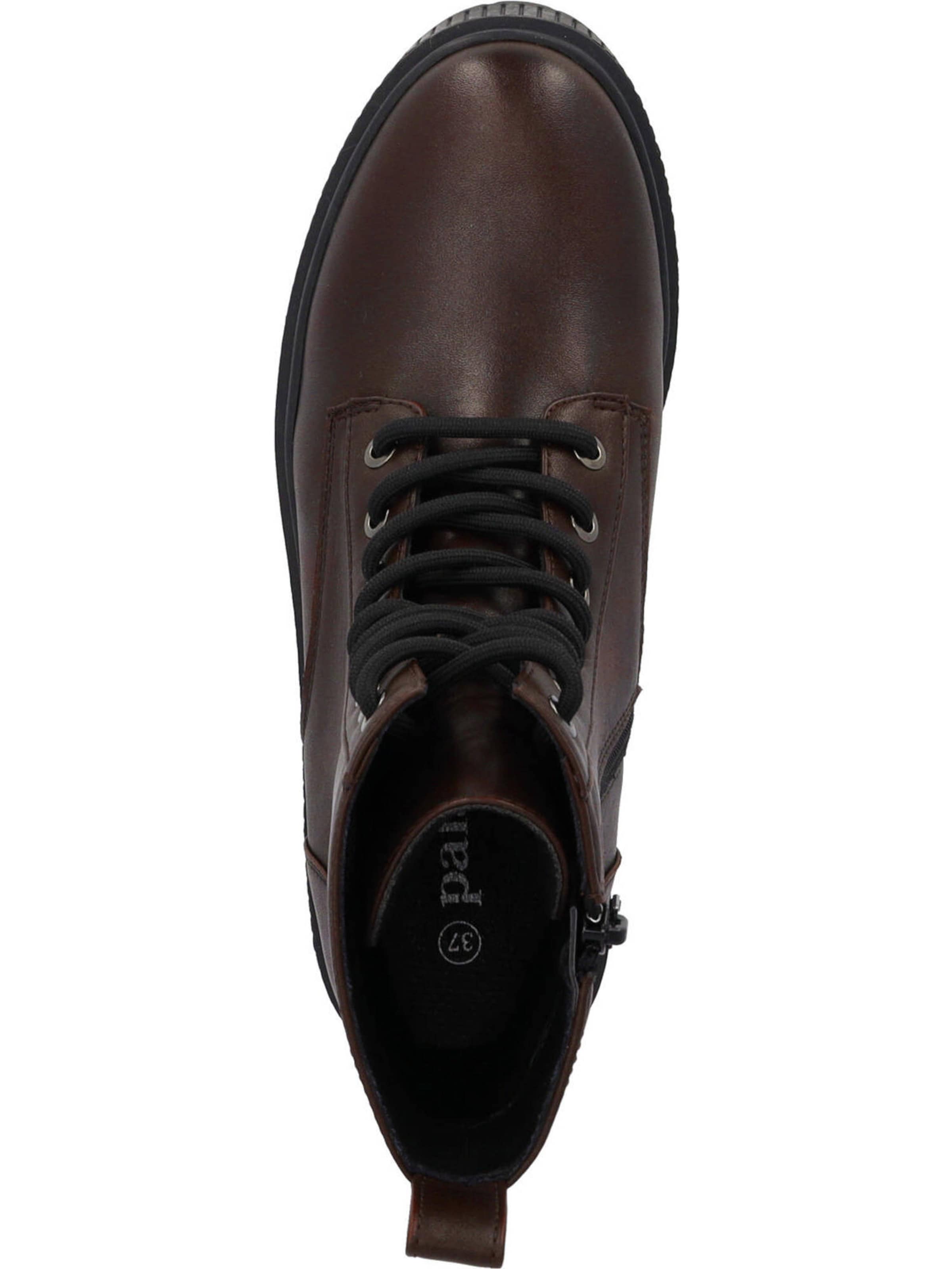 Palado Lace-up bootie 'Leski' in Red