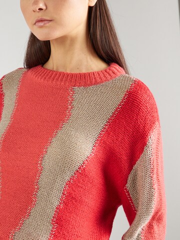 Pull-over TAIFUN en rouge
