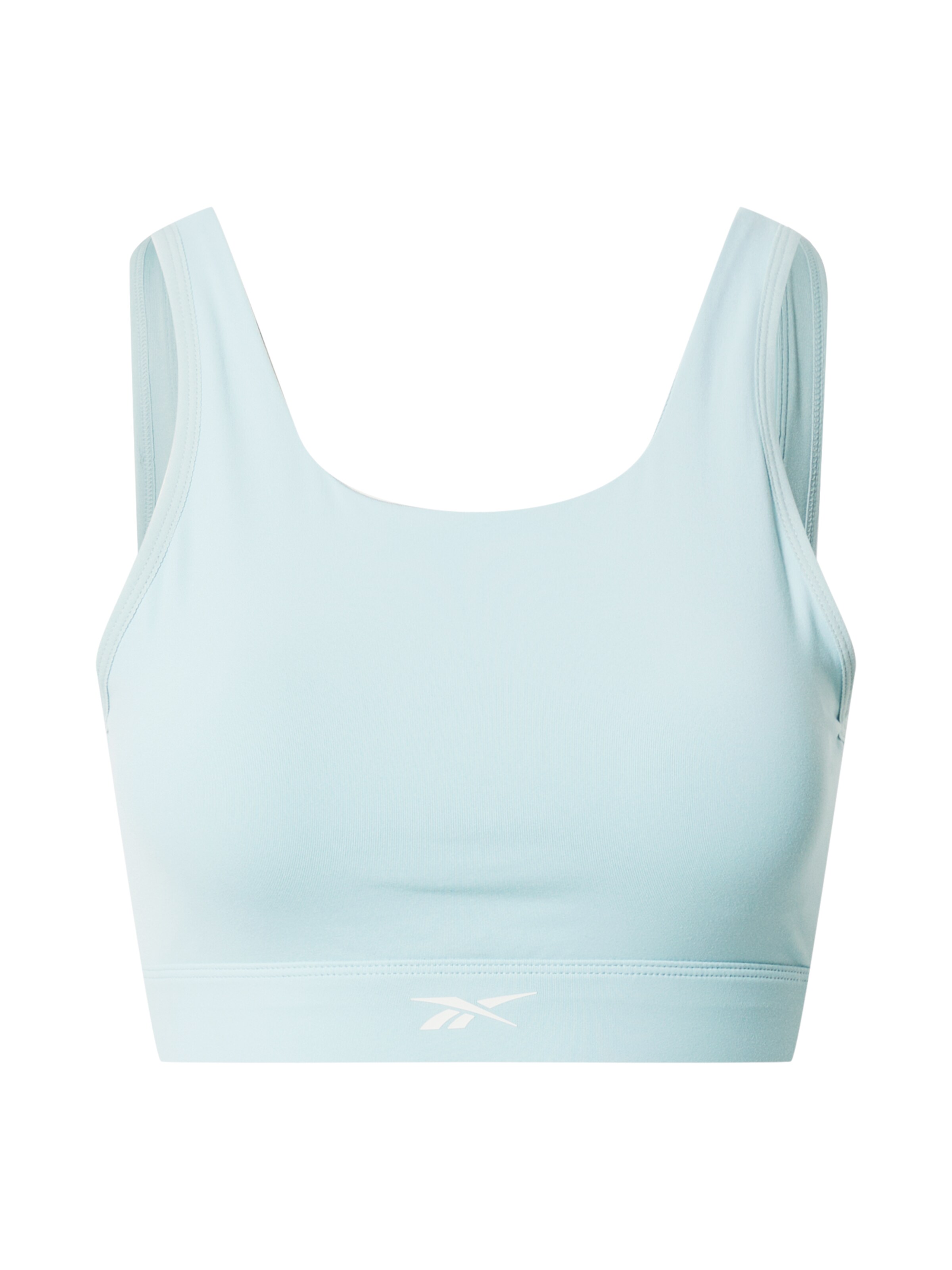 Bustieră Sutien sport de la Reebok pe albastru: față