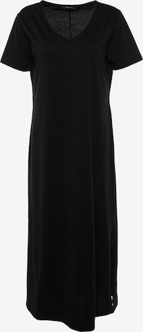 Trendyol CurveHaljina - crna boja: prednji dio