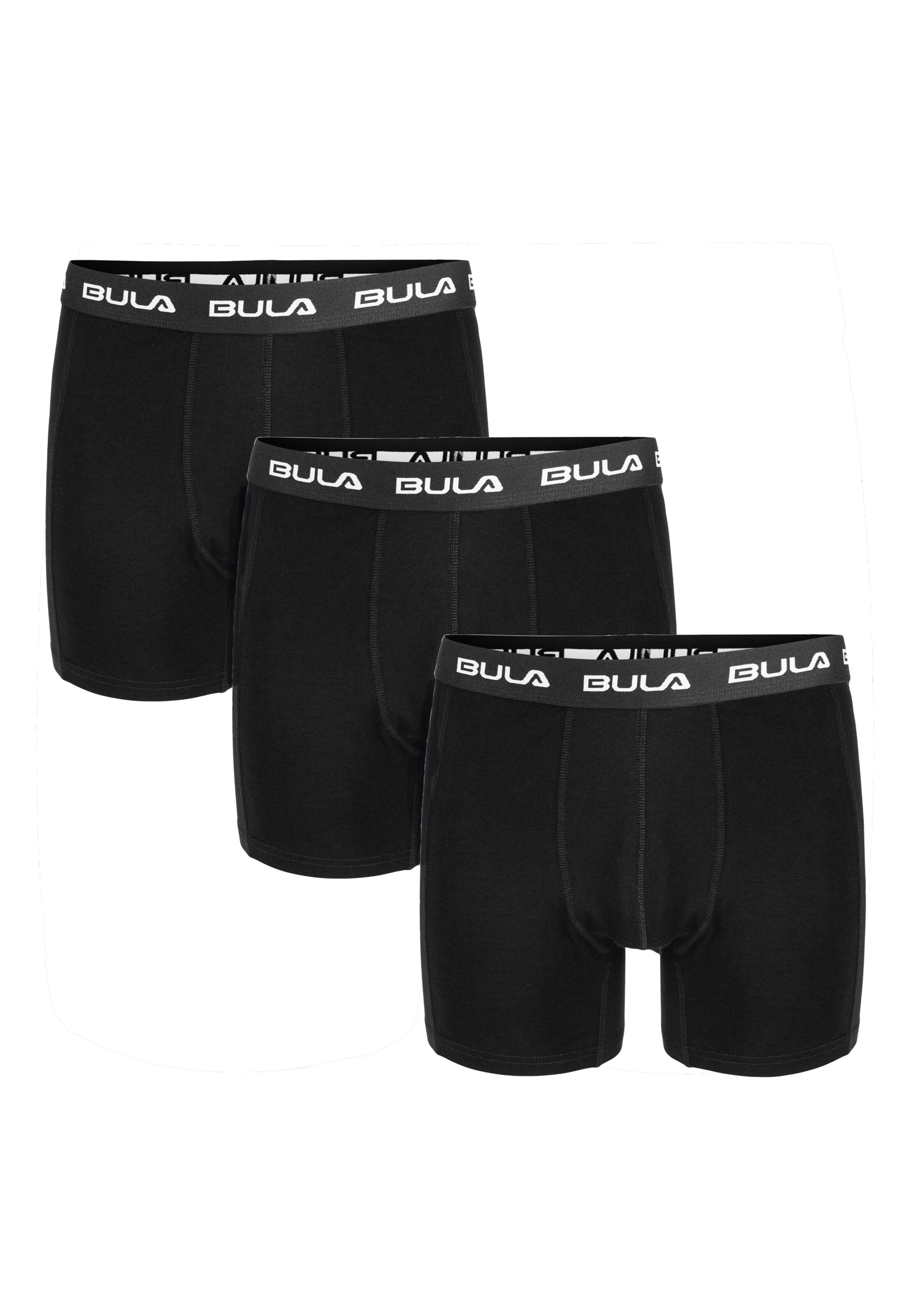 BULA Boxershorts 'Frame' in Schwarz: Vorderseite