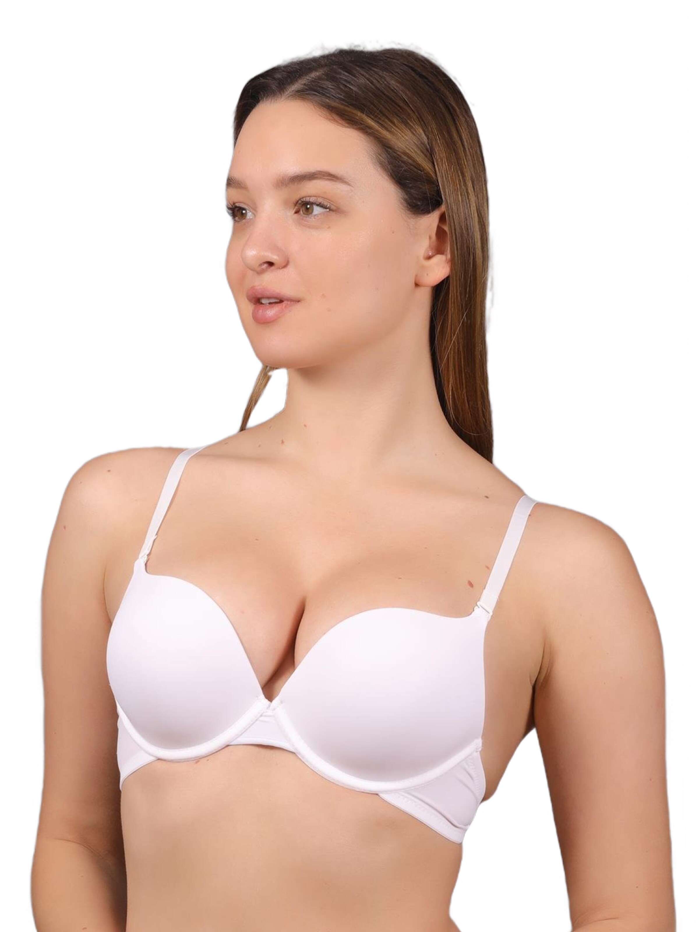 Invisible Soutien-gorge C&City en blanc