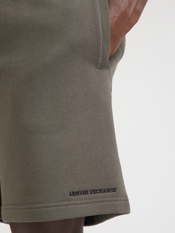ARMANI EXCHANGE Regular Byxa i brun