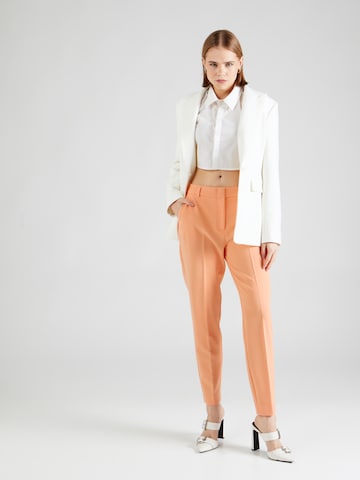COMMA Regular Pantalon in Oranje
