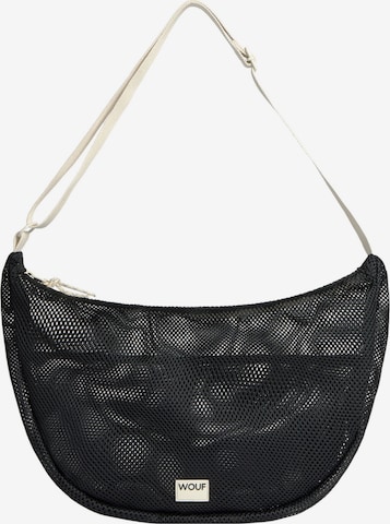 Wouf Schoudertas in Zwart: voorkant