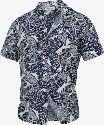 Coupe regular Chemise ' Malve ' INDICODE JEANS en bleu : devant