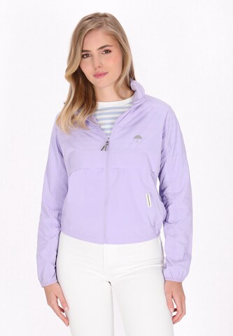 Veste mi-saison Schmuddelwedda en violet : devant