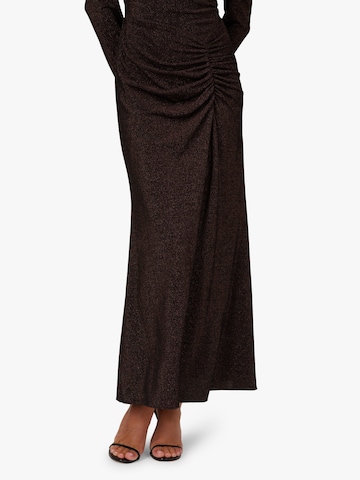 Adrianna Papell Knitted dress in Brown