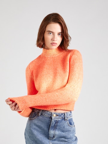 Pull-over ONLY en rouge : devant