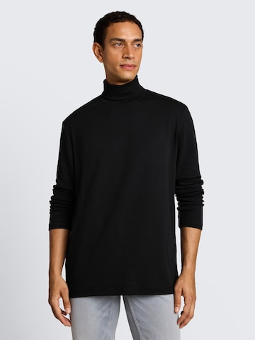 T-Shirt TOM TAILOR en noir : devant