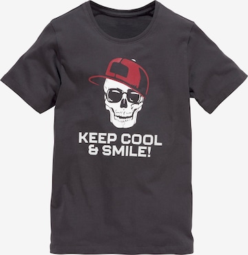 Kidsworld Shirt in Grey: front