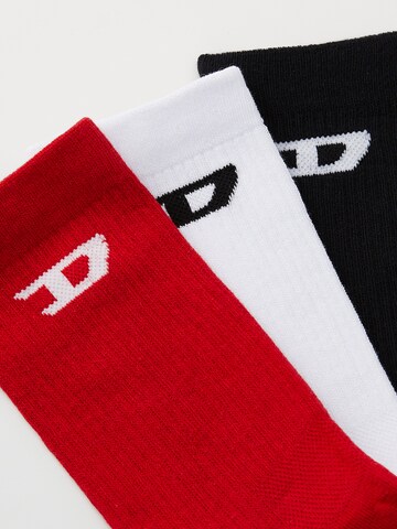 Chaussettes DIESEL en rouge