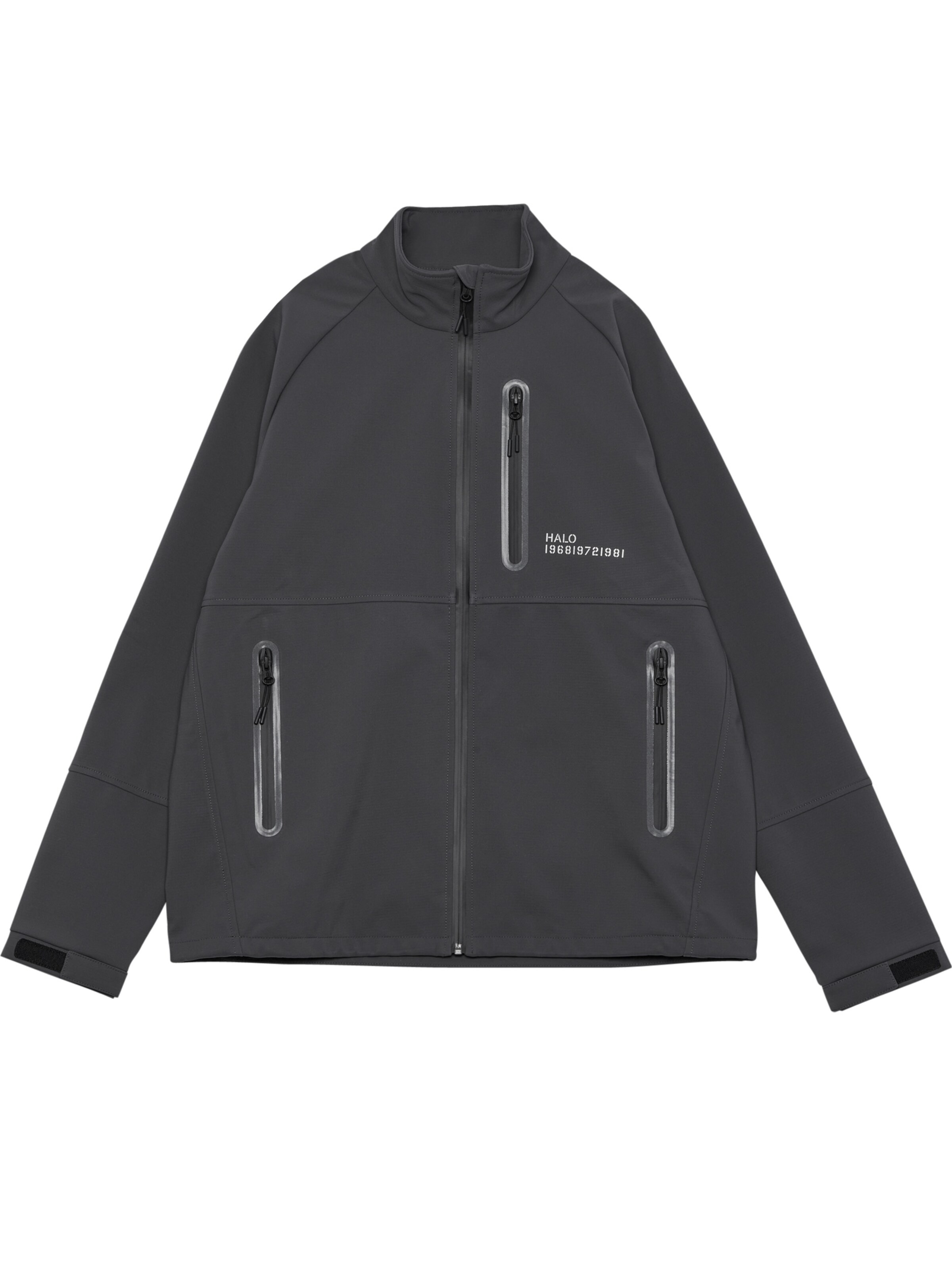 HALO Functionele jas in Grijs: voorkant