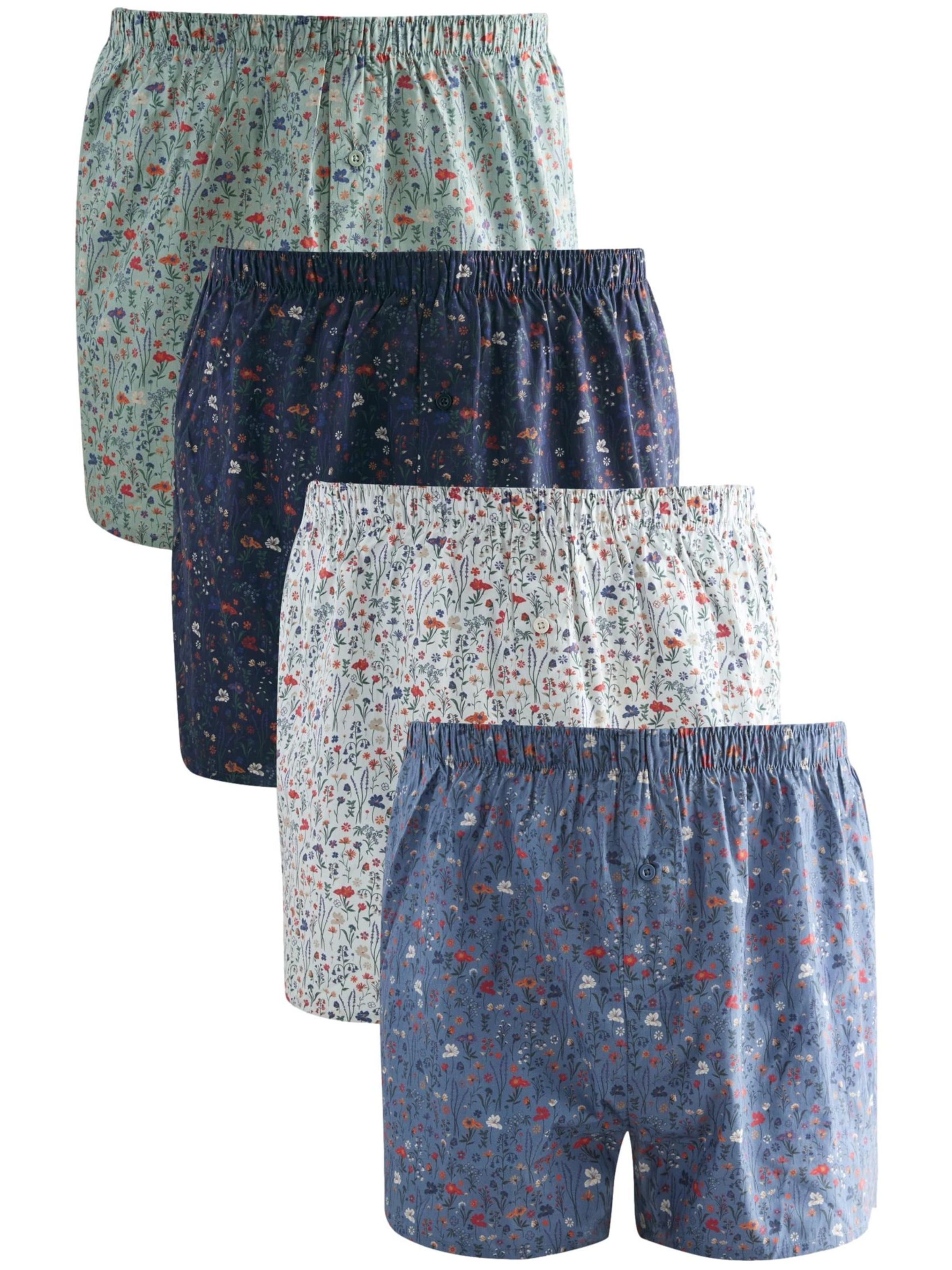 Next Boxerky – modrá: přední strana