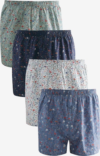 Next Bokserice u mornarsko plava / golublje plava / svijetlozelena / bijela, Pregled proizvoda