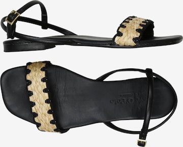 Marc O'Polo Sandalen 37 in Schwarz: Vorderseite