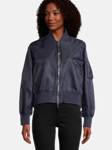 BLONDE No. 8 Jacke 'Churchill' in Blau: Vorderseite