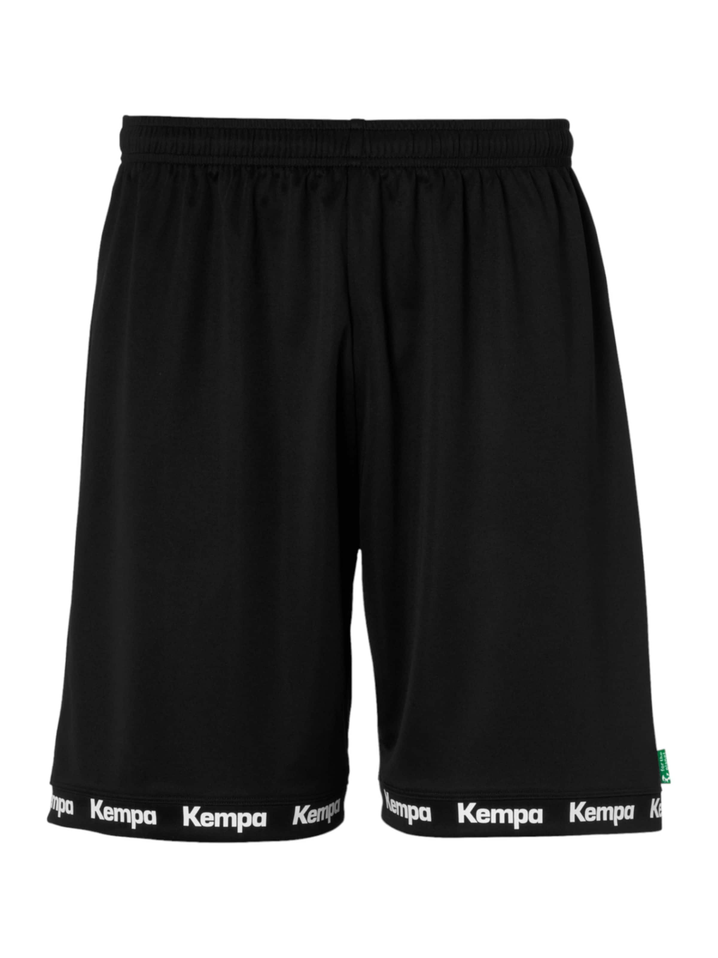 KEMPA Loosefit Sporthose in Schwarz: Vorderseite