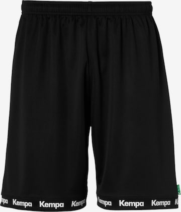 KEMPALoosefit Sportske hlače - crna boja: prednji dio