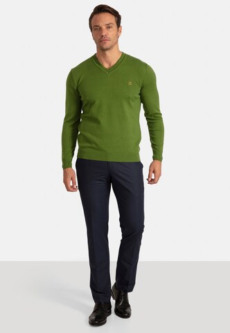 Sir Raymond Tailor Sweater 'Los Angeles' in Green