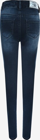 BLUE EFFECT Skinny Farkut värissä sininen