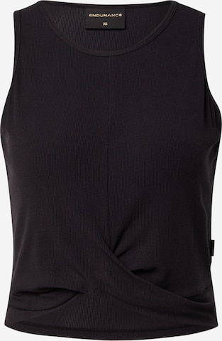 ENDURANCE Sports Top 'Katero' in Black: front