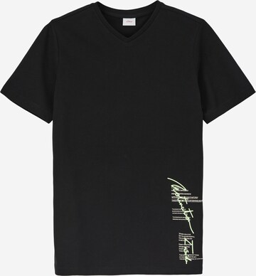 s.Oliver Shirt in Black: front