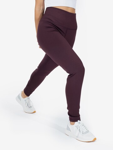 Skinny Pantaloni sport de la Spyder pe roșu