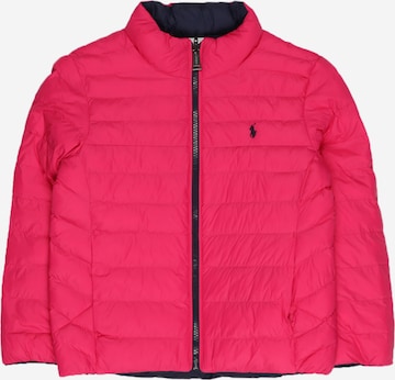 Polo Ralph Lauren Přechodná bunda – pink: přední strana