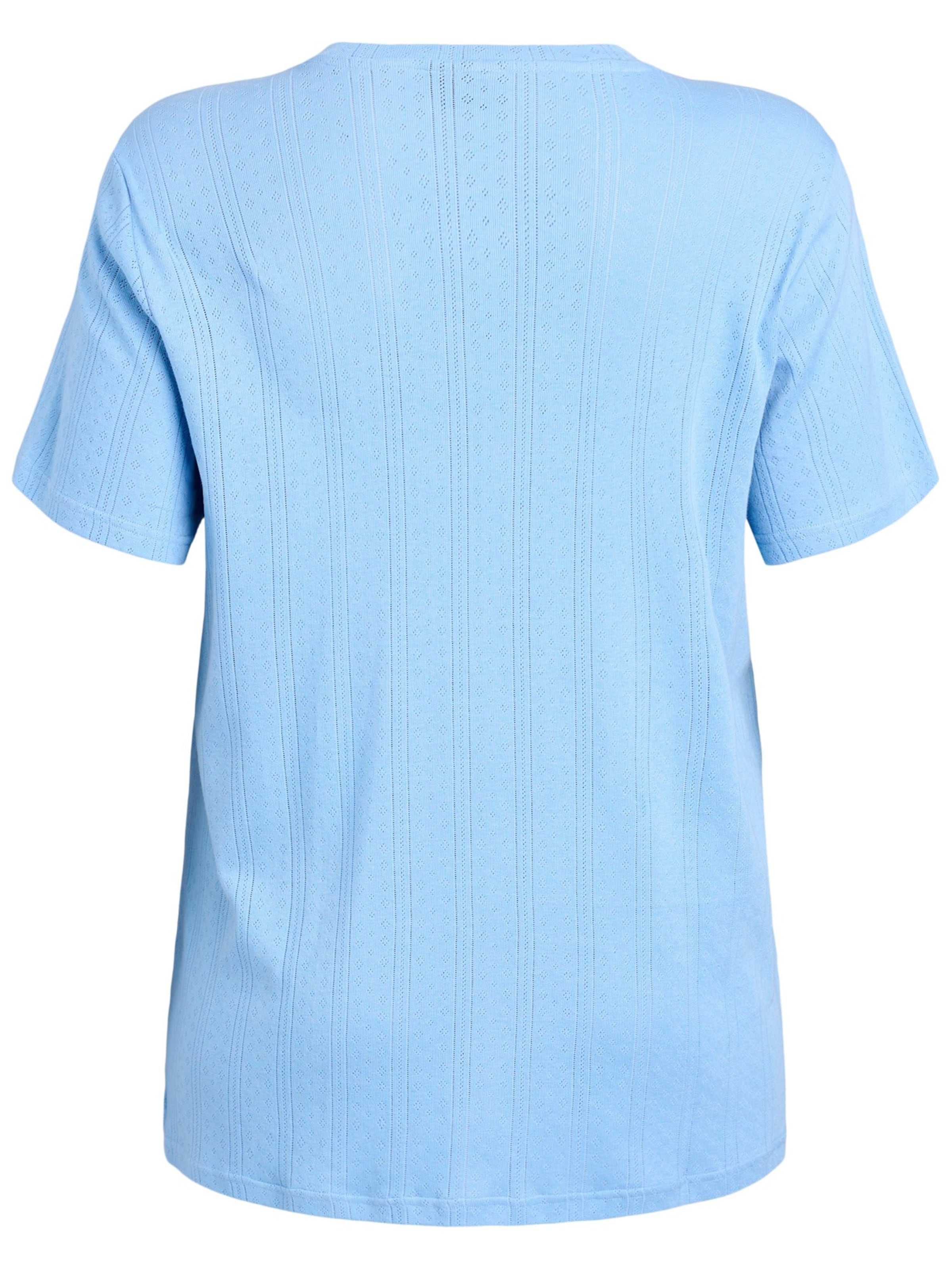 Zizzi Футболка 'Mmia' в Синий