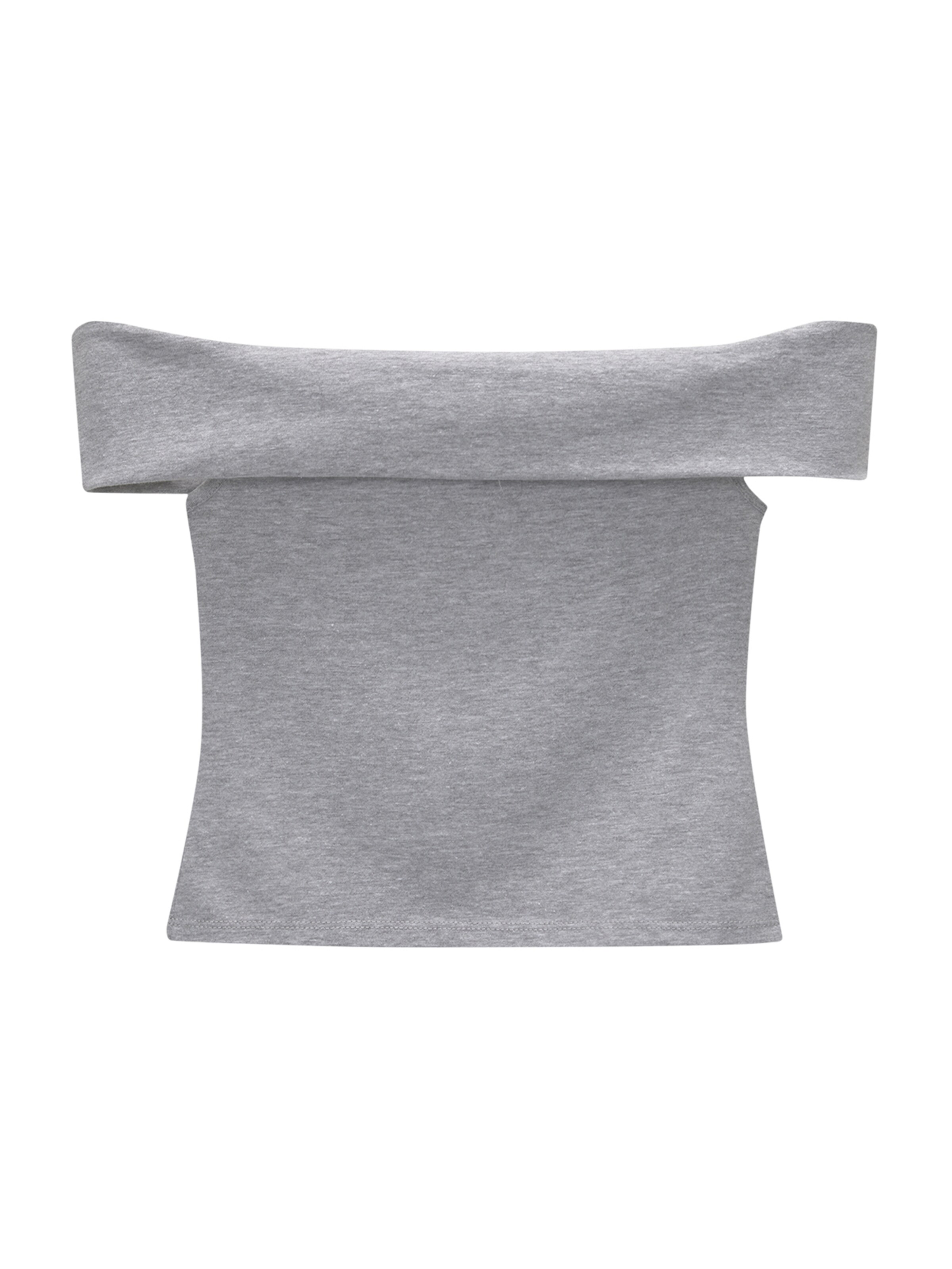 Pull&Bear Top in Grau: Vorderseite