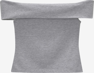Pull&Bear Toppi värissä harmaa: etupuoli