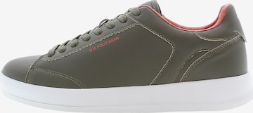 U.S. POLO ASSN. Platform trainers in Green: front