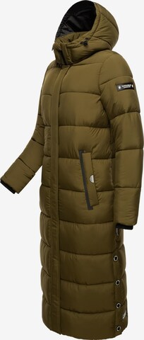 NAVAHOO Zimný kabát 'Isalie' - Zelená
