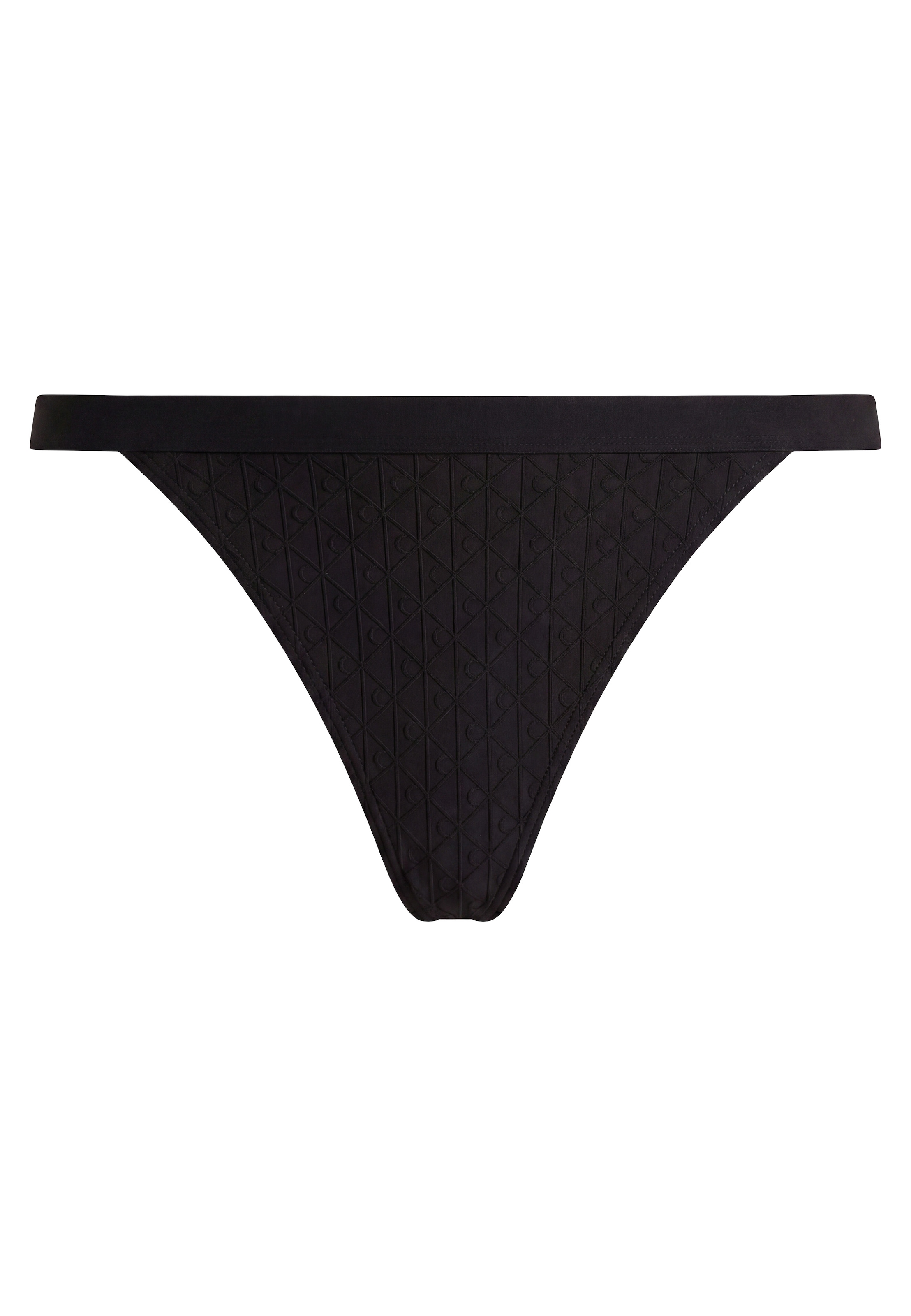 String Calvin Klein Underwear en noir : devant