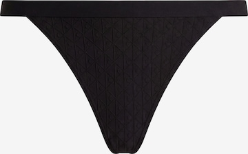 Calvin Klein Underwear Stringit värissä musta: etupuoli